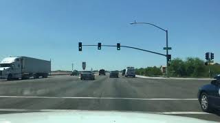 Driving through Maricopa AZ south on John Wayne Parkway 347 [upl. by Ainwat451]