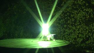 Firing up 1000 watt Metal Halide Bulb [upl. by Fellner]