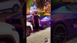 matman afraid 😨 prank funny comedy car ferrari corvette c8 foryou [upl. by Estele]