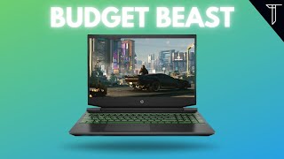 HP Pavilion 15 gaming Ryzen 5 3550  GTX 1050  The best budget gaming laptop [upl. by Dranyer]