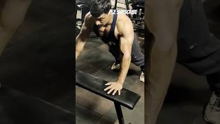 Upper chest dips  chest kaise grow kare  how to grow chest motivation ytshorts shorts [upl. by Molini]