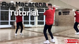 Ayy Macarena  Tyga Dance Tutorial  PROdance [upl. by Ahs864]