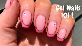 🌺 Lazy Girl Method using Hard Builder Gel 🌺 Hard Builder Gel Nails [upl. by Nigel194]