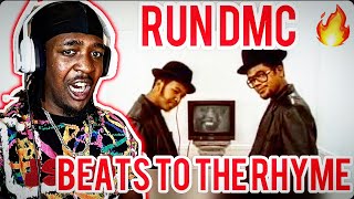 FIRST TIME HEARING RUN DMC  Beats To The Rhyme [upl. by Adnal]