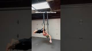 Meathook to Backlever calisthenics fitover40 backlever meathook [upl. by Philipa]