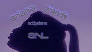 ariana grande  SNL performance  vocal showcase pt2 [upl. by Anayra533]