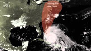 NOAA Accurately Predicted Irenes Path 4 Days in Advance [upl. by Letniuq]