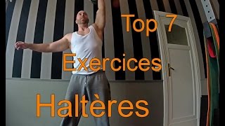 Les meilleurs exercices haltères top7 [upl. by Clem918]