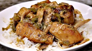 The Secret To Make The BEST Southern Style Stewed Chicken [upl. by Assenad]