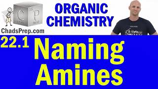 221 Naming Amines  Organic Chemistry [upl. by Enal]