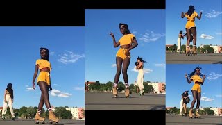 Best Coolest Roller Skating Dance Move 2020 [upl. by Anaihr]