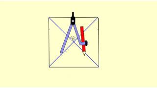 Circumscribe a Circle Around a Square [upl. by Tikna]