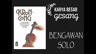 BENGAWAN SOLO Album Keroncong Instrumental  Karya Besar Gesang [upl. by Eenat]