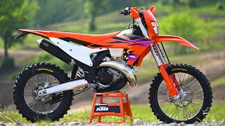 First Ride 2024 KTM 300 XCW TWO STROKE [upl. by Anila]