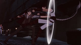 RWBY  Qrow Clover and Robyn vs Tyrian Full Fight Clip 1080p [upl. by Thapa]