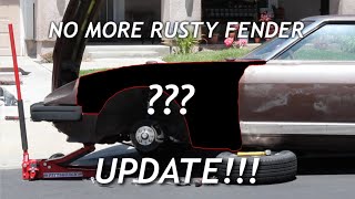 Installing Junkyard Fender on the Datsun 280ZX amp Build Update [upl. by Eibot]