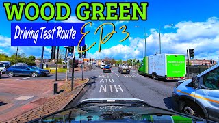 WOOD GREEN DRIVING TEST ROUTE EP3 19 APR 2024 drivingtestvideo woodgreen [upl. by Angrist276]