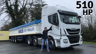 IVECO Stralis 510 Euro 6 Truck  Full Tour amp Test Drive [upl. by Rabush]