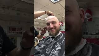 Bald Haircut For 2€ inside Chinatown Of Manila Philippines 🇵🇭 haircut bald manila philippines [upl. by Oemor]