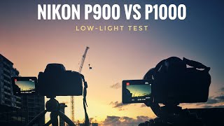 Nikon P900 vs P1000  Lowlight Test [upl. by Kared]