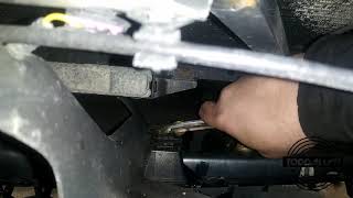 Removing the grill from a 2011 Chevy Silverado [upl. by Nogam]