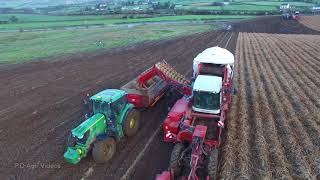 Harvesting Spuds 2017  Harkin Bros [upl. by Hoon]