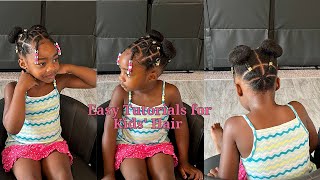 Transform Her Hair Cute and Creative Braid Tutorials  Criss Cross  Rubber Band [upl. by Kryska66]