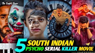 Top 5 Best Psycho Serial Killer Movies Hindi Dubbed On Youtube Or Ott  Part 2 Best Thriller Movies [upl. by Idnerb]