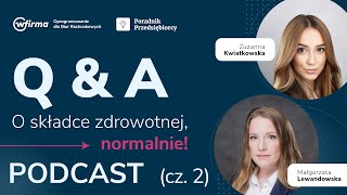 QampA O składce zdrowotnej  normalnie cz 2  Podatek liniowy [upl. by Nadler]