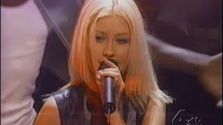 Christina Aguilera quotGenie in a Bottlequot Live at Its Showtime at the Apollo 1999 [upl. by Kery]