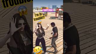 GTA V GIRL Causes Chaos with CRAZY Car Swaps [upl. by Olympe]