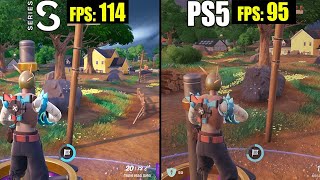 PS4 vs PS5  Fortnite Chapter 4 Graphics amp FPS Comparison [upl. by Alderman]