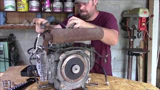 Miller Trailblazer 250g Engine Removal amp Teardown [upl. by Annat]