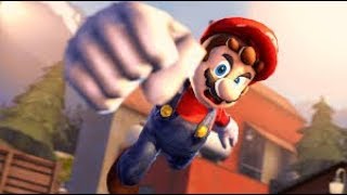 Forward Aerial Superstar Mario SSBU Montage [upl. by Eat483]