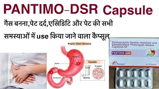 Pantimo dsr capsule uses in hindipantoprazole amp domperidone capsule uses in hindipantop dpan d [upl. by Ploch]