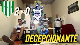 Banfield 2  0 Gimnasia Lp  reacción de amigos  Mucha bronca [upl. by Cha]