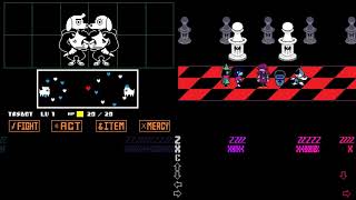 TAS Undertale  Deltarune 2games1controller Tool Assisted Speedrun [upl. by Esilana80]