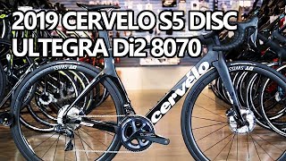 Cervelo S5 Disc Ultegra Di2 8070  A Brief Look [upl. by Archibald285]