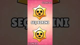 SEÇ BİRİNİ BRAWL STARS 1 shorts brawlstars [upl. by Yruy347]