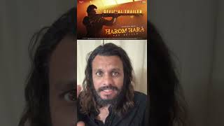 Harom Hara Trailer Reaction  Sudheer Babu  Poolachokka [upl. by Ocirema]