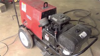 CHEAP SURVIVAL WELDERGENERATOR THAT JUST KEEPS GOING LINCOLN ELECTRIC WELDANPOWER 225 WELDS WITHIT [upl. by Argyle]