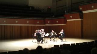 Marriage of Figaro Overture  Millennium Brass Quintet [upl. by Eiznekcam210]