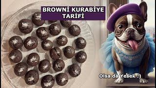 Browni Kurabiye Tarifi brownie kurabiyetarifi yemektarifi tatlıtarifleri pastatarifi [upl. by Garrot]