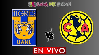 TIGRES VS AMERICA EN VIVO  LIGA BBVA MX FEMENIL APERTURA 2024  DONDE VER EN VIVO [upl. by Crystie733]