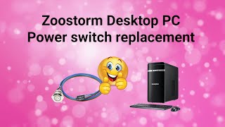 Computer wont turn on  Zoostorm Power button replacement [upl. by Seldan]