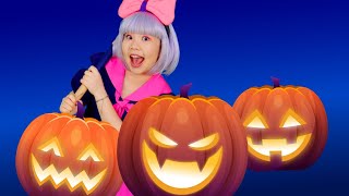 Halloween SURPRISE PUMPKINS Song for Kids [upl. by Assirual447]