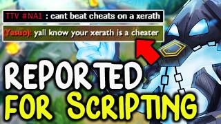 PRETENDING TO BE A XERATH SCRIPTER AND DROPPING 30 KILLS  NEW SERIES EPISODE 1 [upl. by Attinahs]