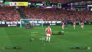 EA SPORTS FC 24 Kowalski Easy Free kick [upl. by Duomham191]