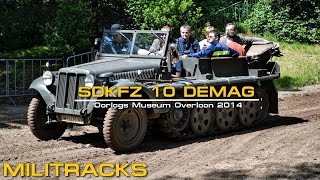 SdKfz 10 Demag Militracks Oorlogsmuseum Overloon [upl. by Tenaj]