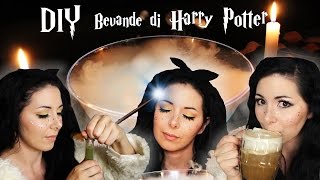 DIY BEVANDE DI HARRY POTTER ⚡️ PENSATOIO  BURROBIRRA  POZIONI [upl. by Lainahtan]